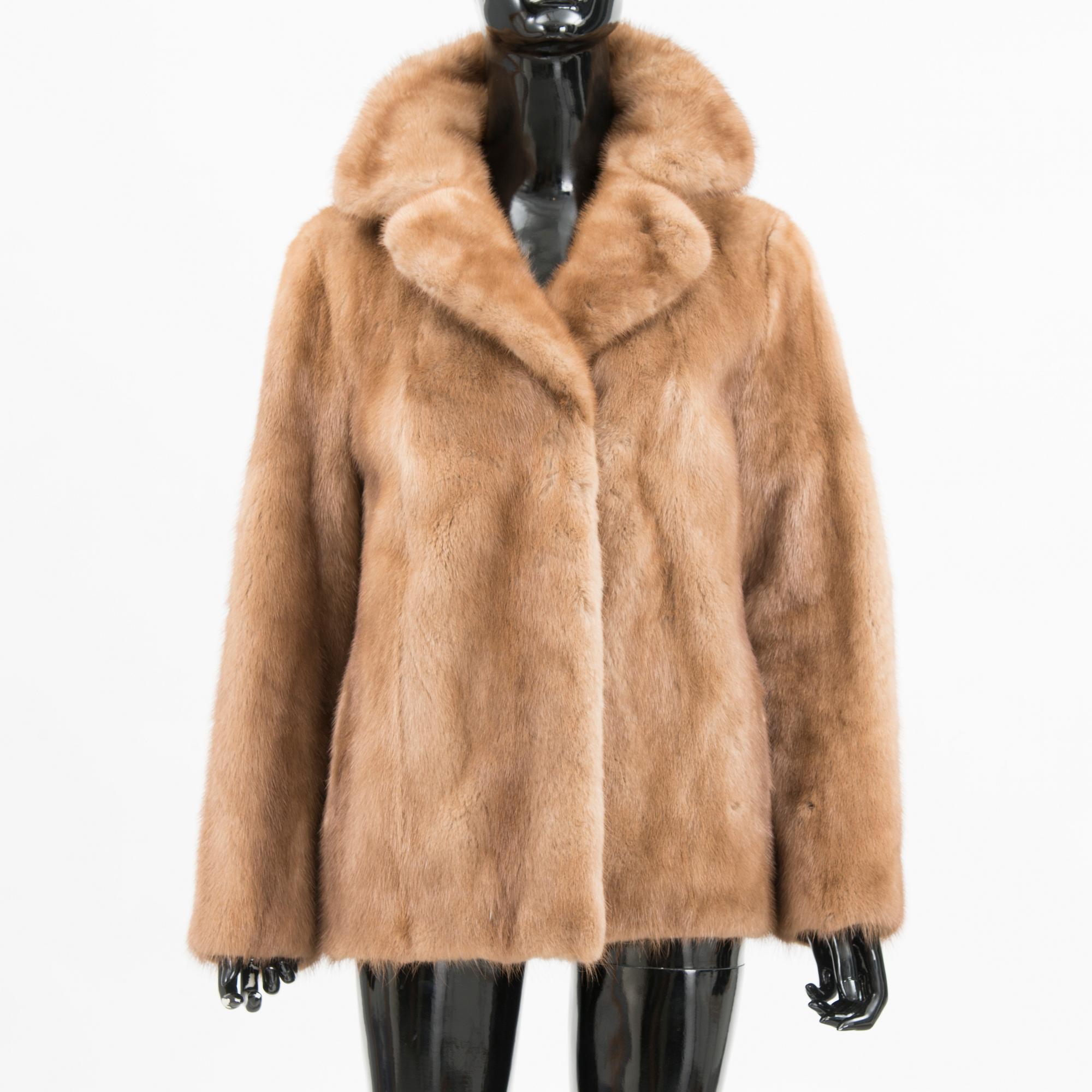 A Vintage Dutch Mink Fur Jacket.