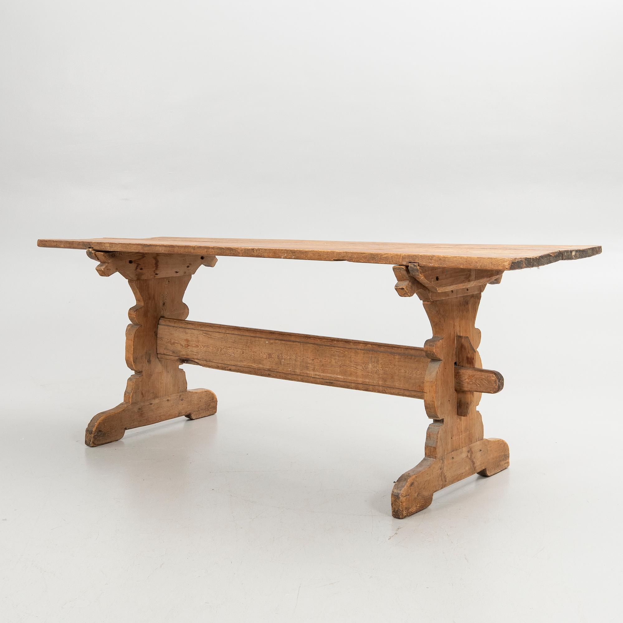 Bock table, Sweden, 19th century.