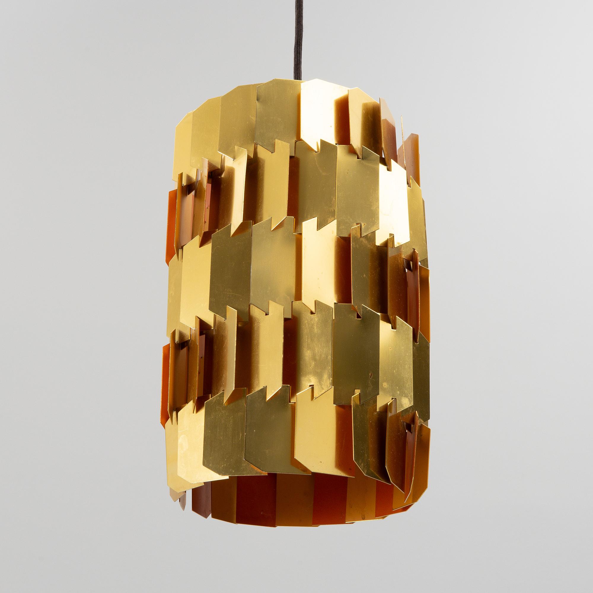 Louis Weisdorf, a "Facet Pop Lamp", Lyfa, Denmark, third quarter of the 20th century.