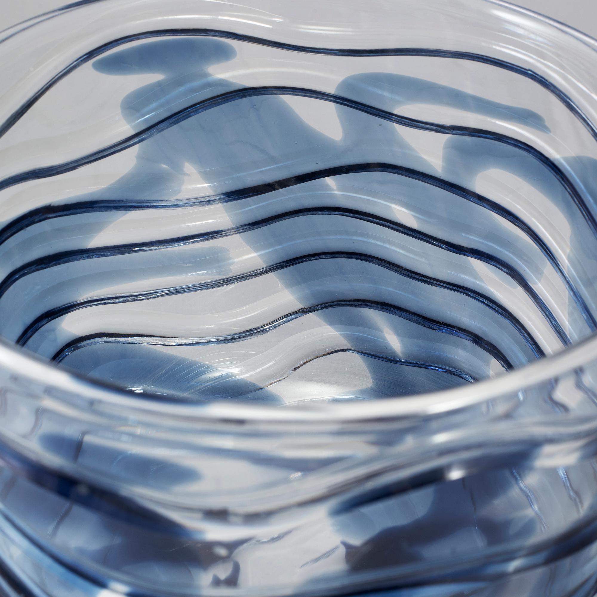 INGEBORG LUNDIN, skål, glas, Orrefors.