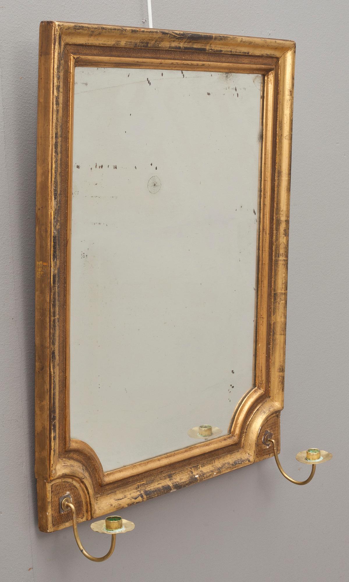 SPEGELLAMPETT, sengustavianska delar. 1800-talets början.
