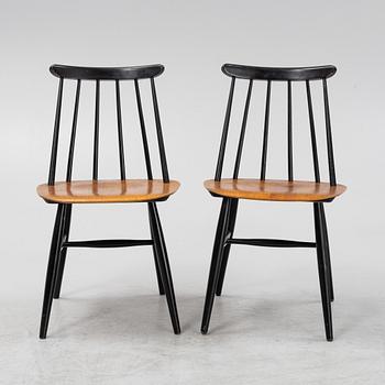 Ilmari Tapiovaara, a set of six 'Fanett' chairs from Edsbyverken, 1960's.