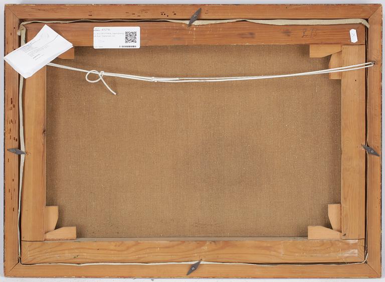 ELIAS ERDTMAN, oljemålning på duk. Signerad.