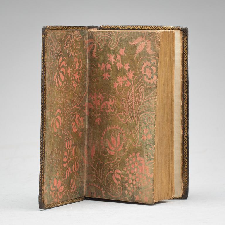 BOKBAND,"Holy Bible, Containing The Old and New Testaments..." Tryckt hos James Watfon, Edingburgh 1716.