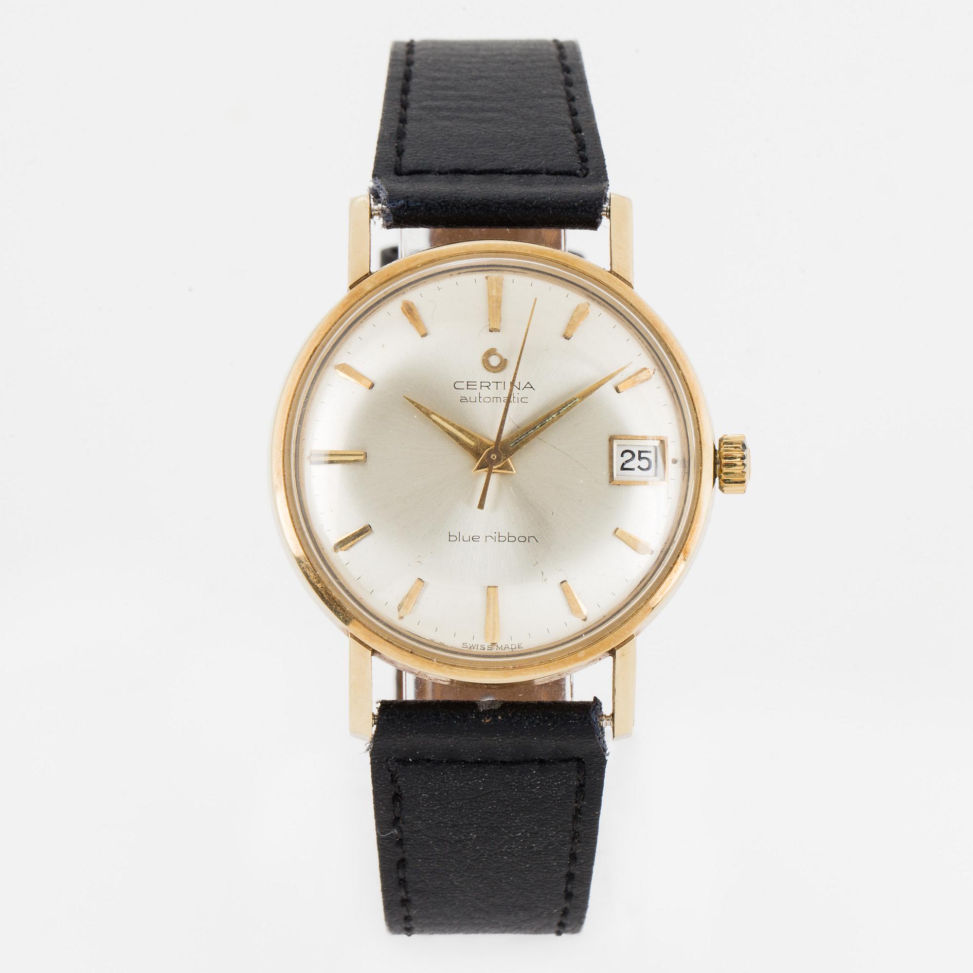 CERTINA, Blue Ribbon, armbandsur, 34 mm.