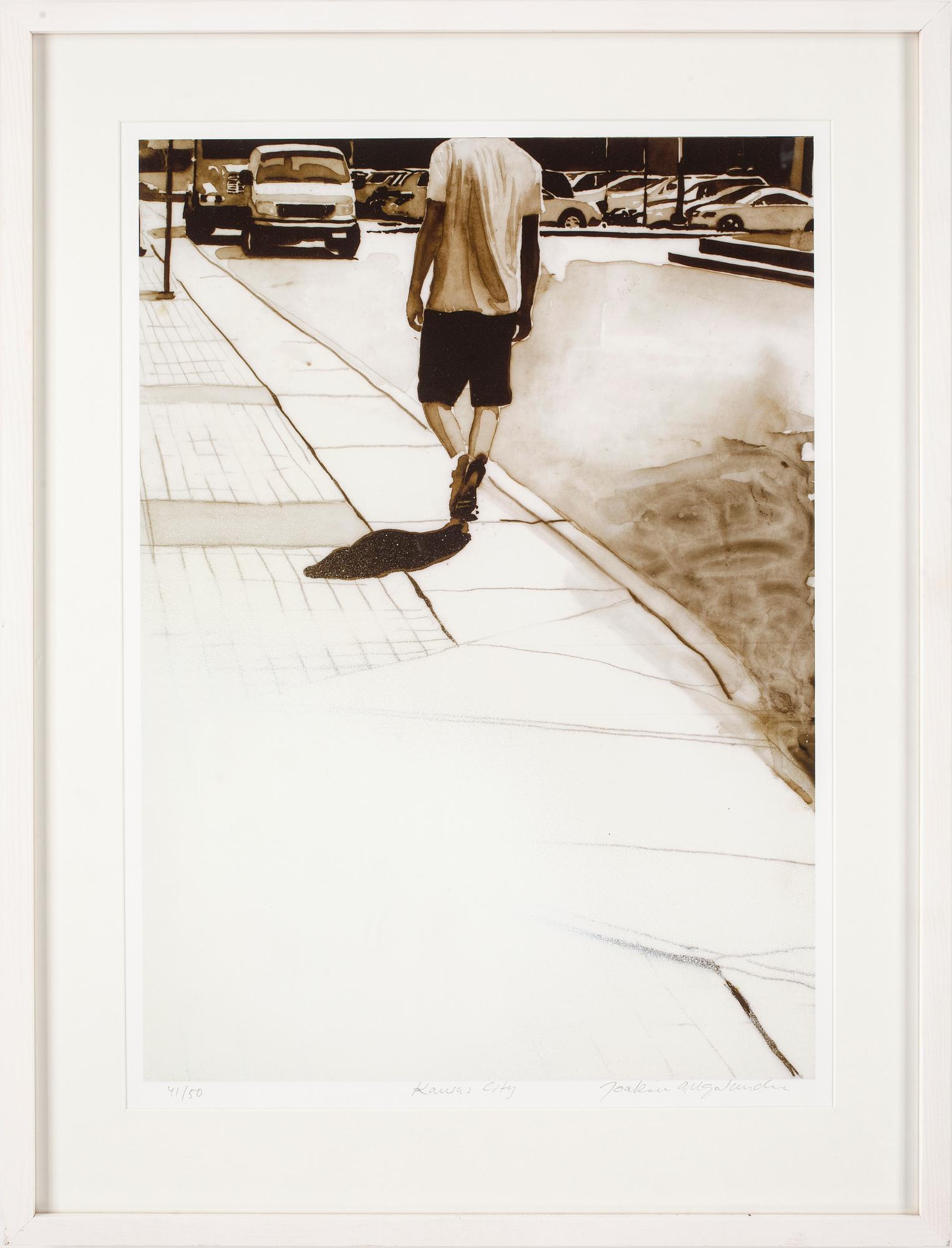 JOAKIM ALLGULANDER, litografi, sign o numr. 41/50.