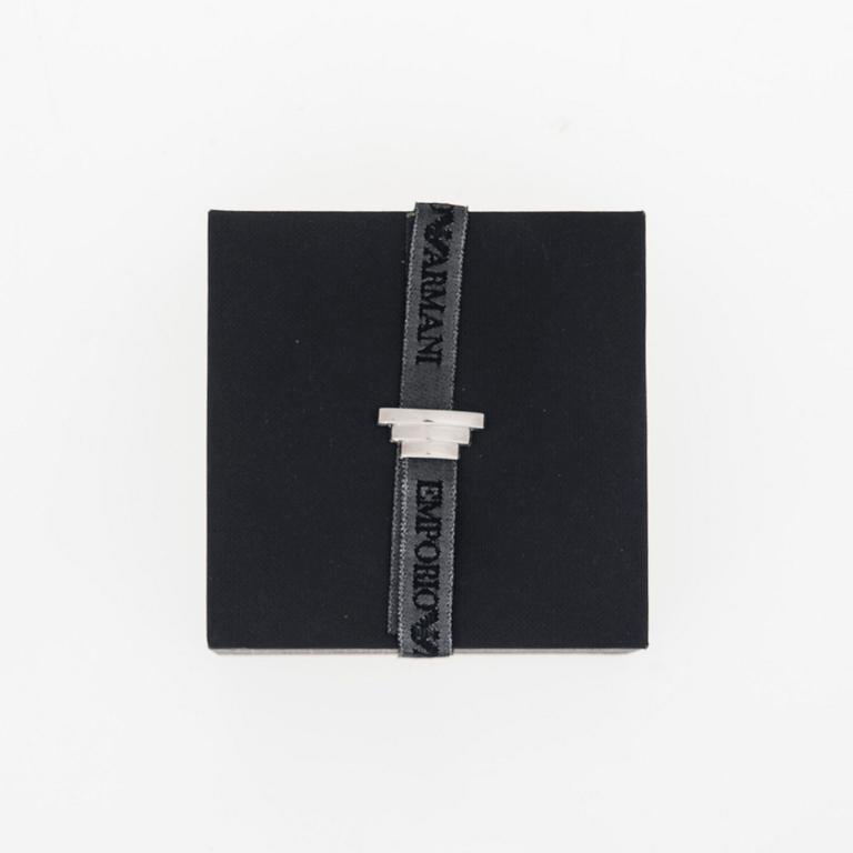 ARMBAND, silver, Armani.