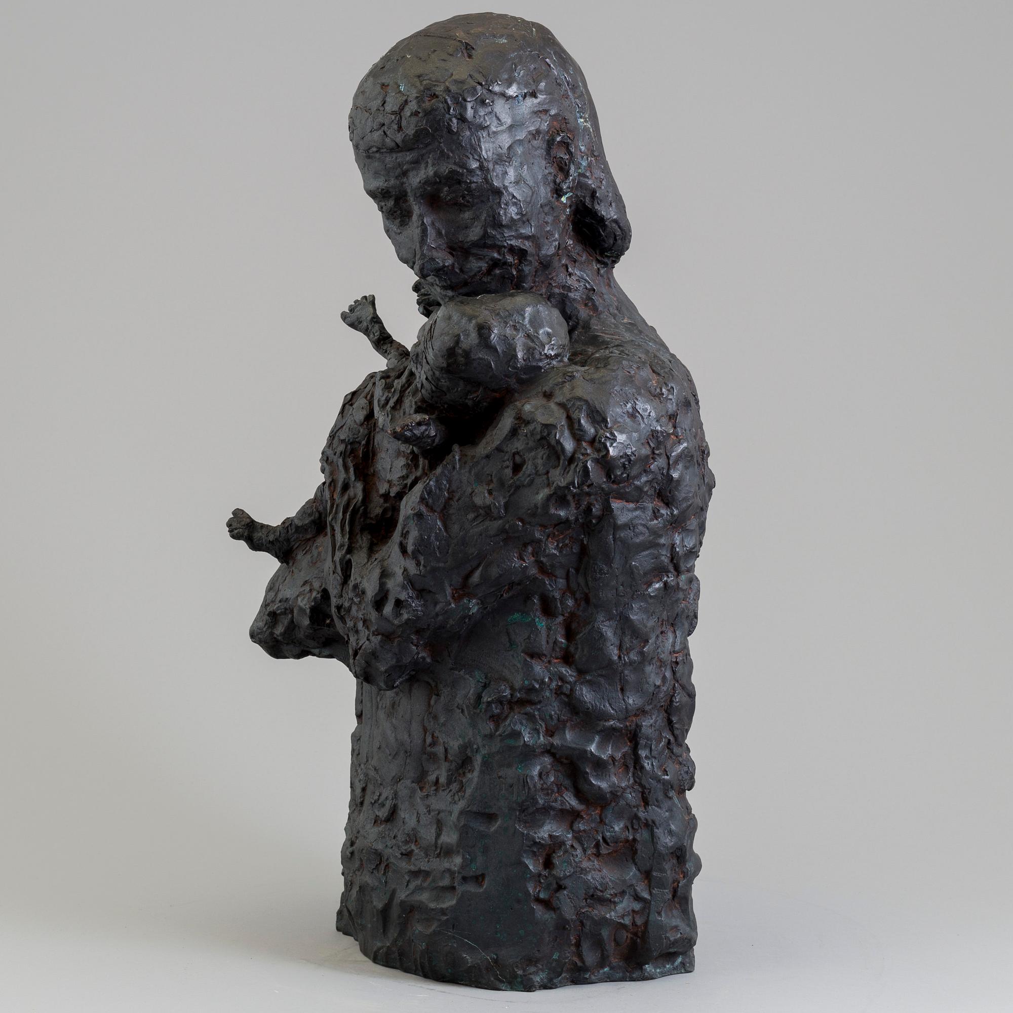 ASMUND ARLE, Sculpture, bronze, signed Asmund Arle and dated 1971.