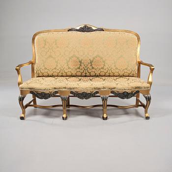 SOFFA, rokokostil, 1900-talets första del.