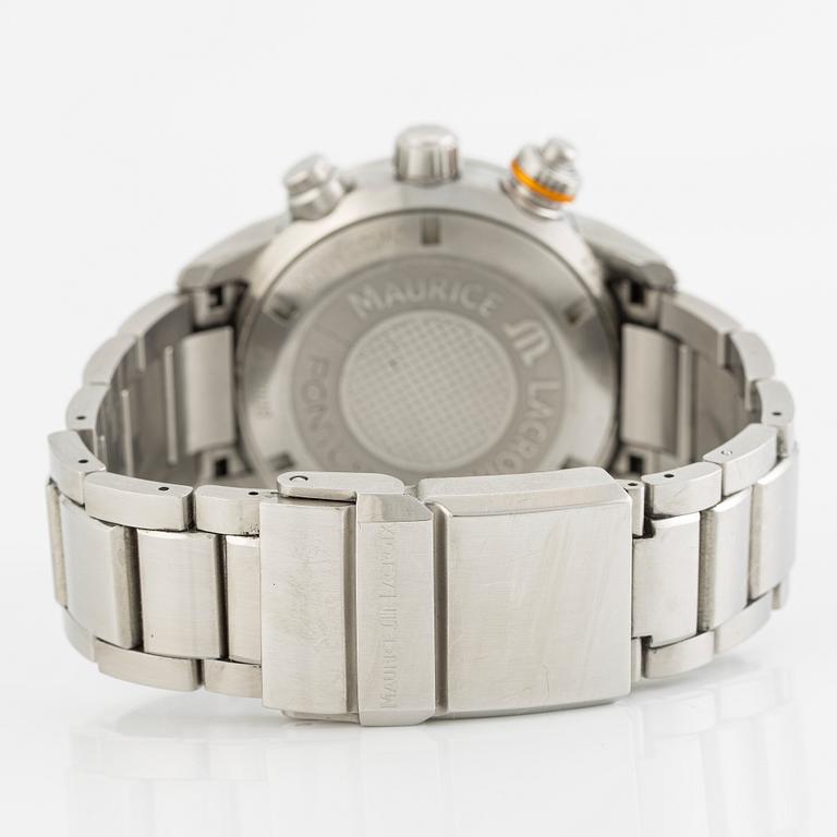 Maurice Lacroix, Pontos S, armbandsur, kronograf, 43 mm.