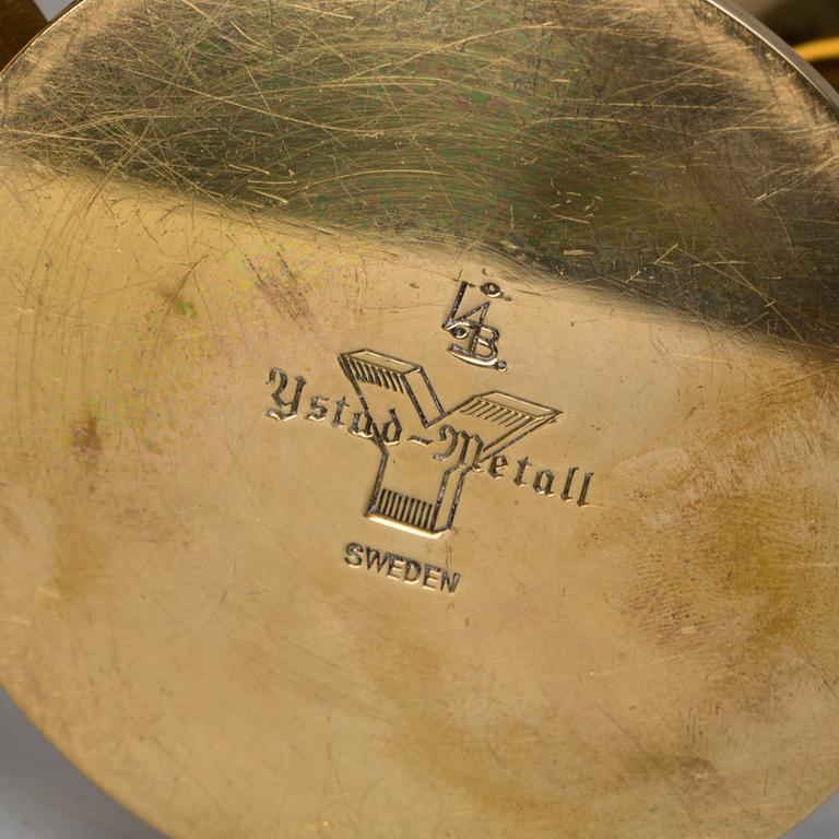 LJUSSTAKAR/VASER, 4 st, Liljan, Ivar Ålenius Björk, Ystad metall.