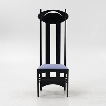 Charles Rennie Mackintosh, an 'Argyle' chair, Cassina.