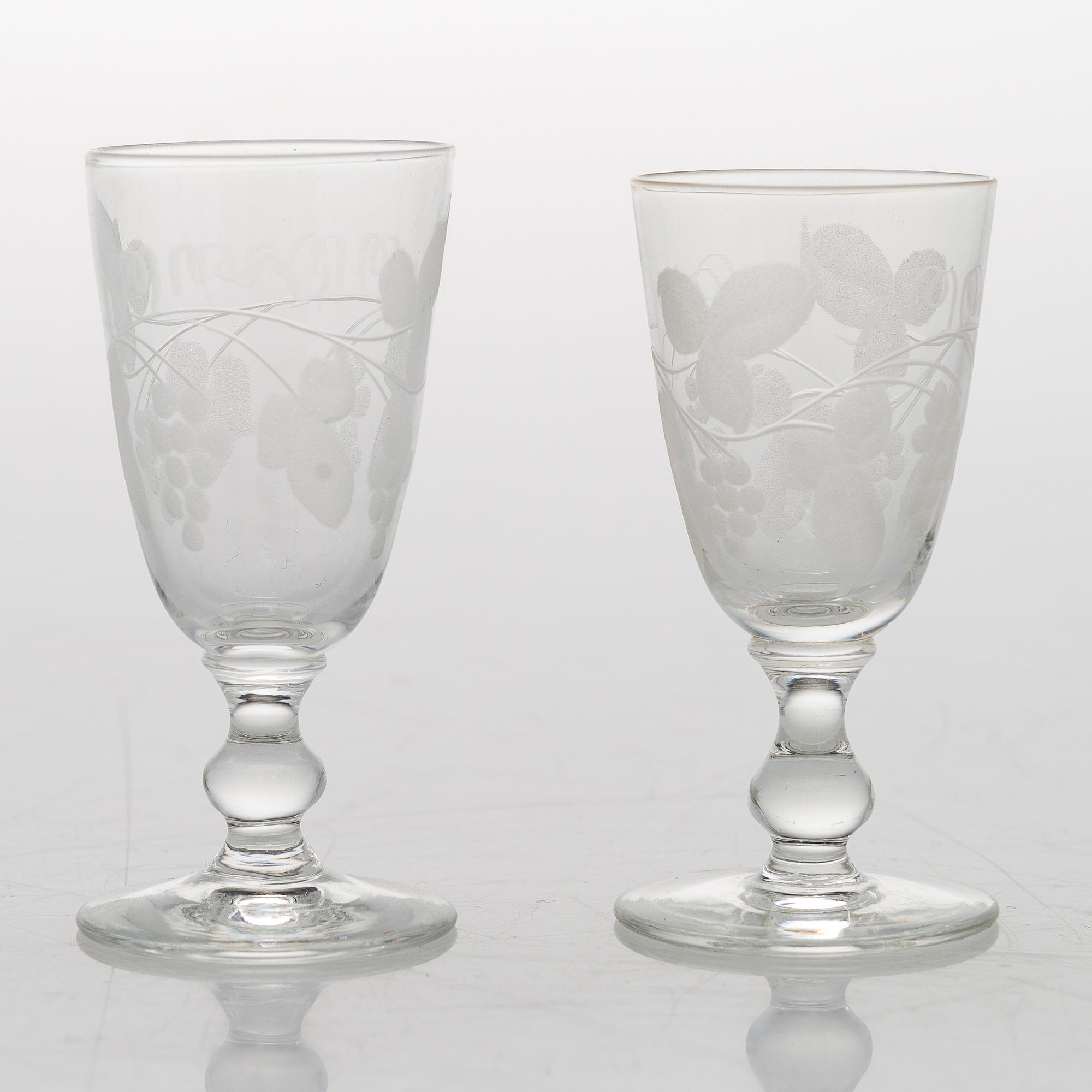 A 84-piece 'Savoy' glasswear, 1940s.