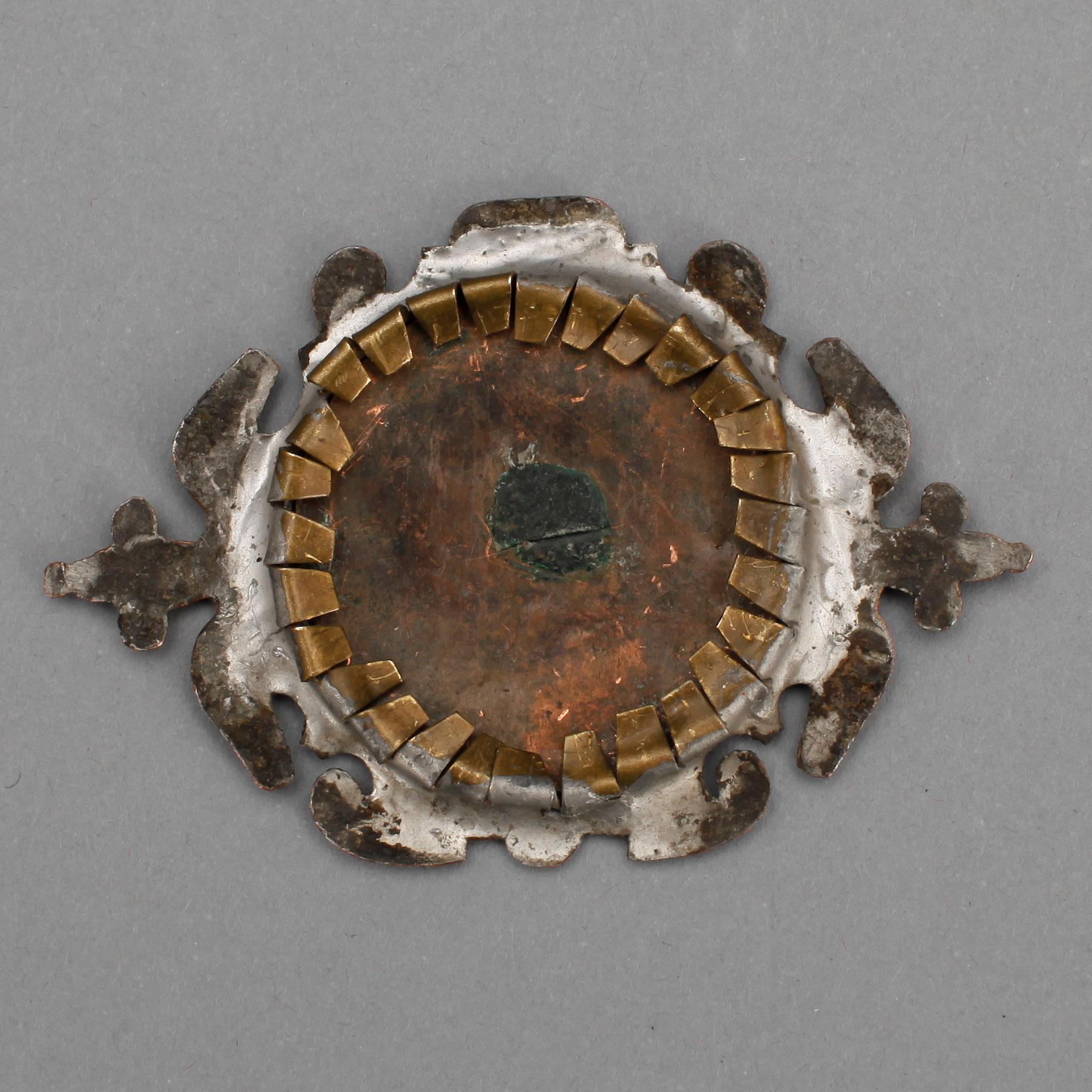 OKÄND KONSTNÄR, miniatyr, olja på koppar, barock, 1600-tal.