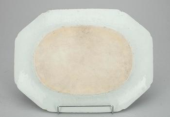 STEKFAT, porslin, Kina 1700/1800-tal.