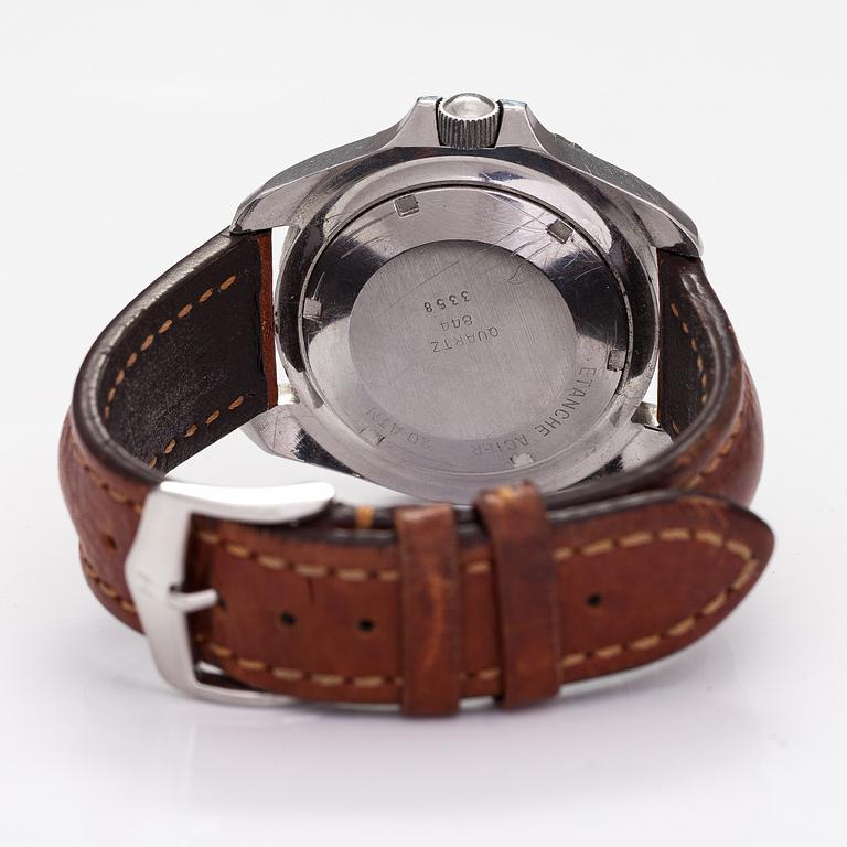 HEUER, Monnin 844, 200 m, wristwatch, 42 mm.