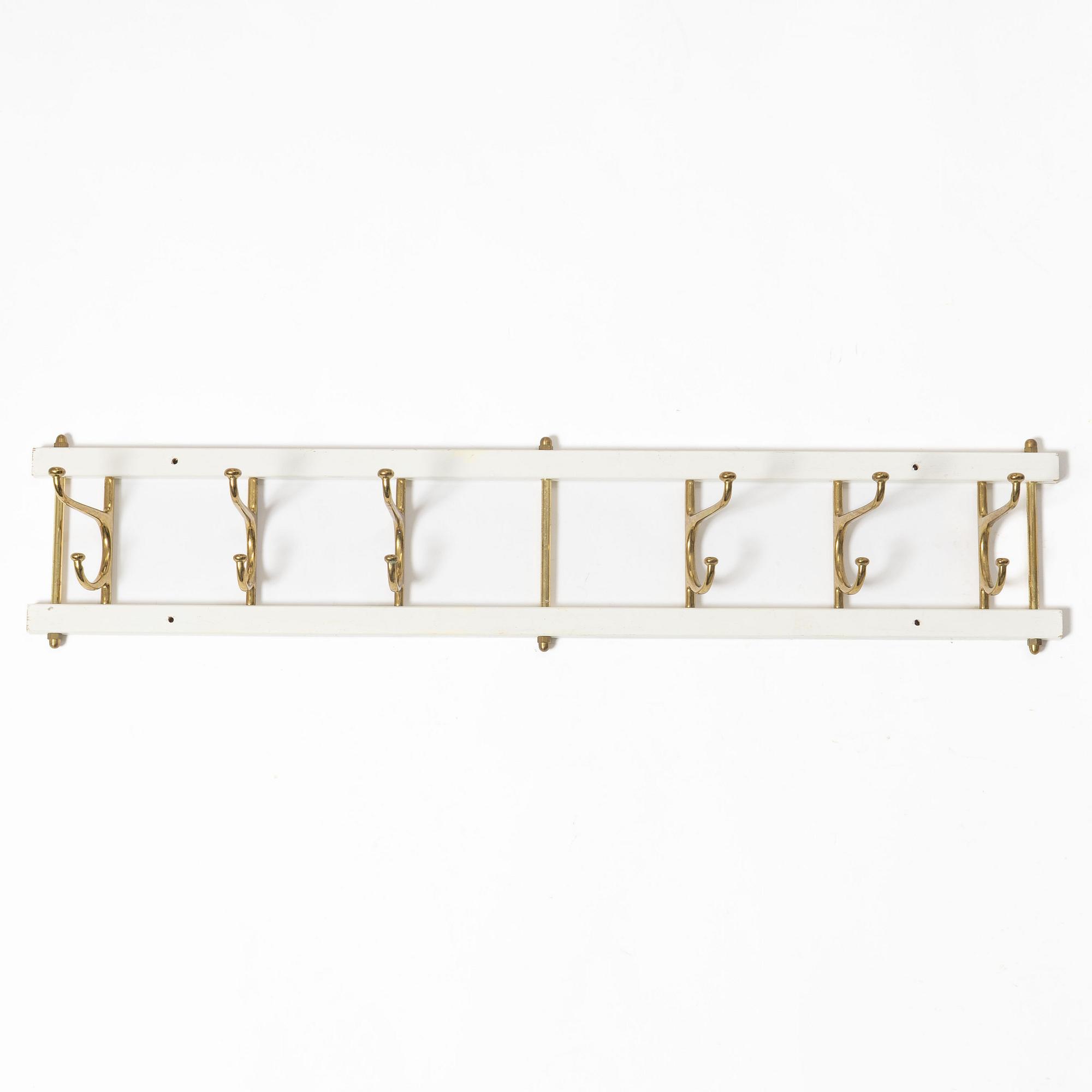 Klädhängare, "Dekorativ", Skoglunds metallgjuteri, Anderstorp, 1950/60-tal.