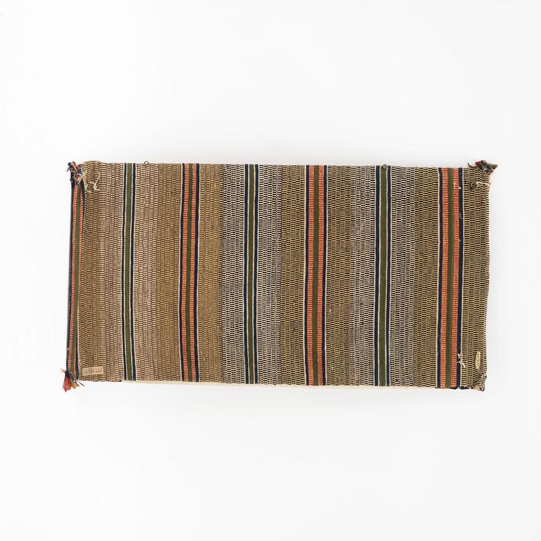 Seat cushion, (flat weave). Skåne, Sweden, 19th Century.