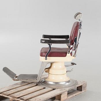 A barber's / hairdresser's chair, second half of the 20th century.