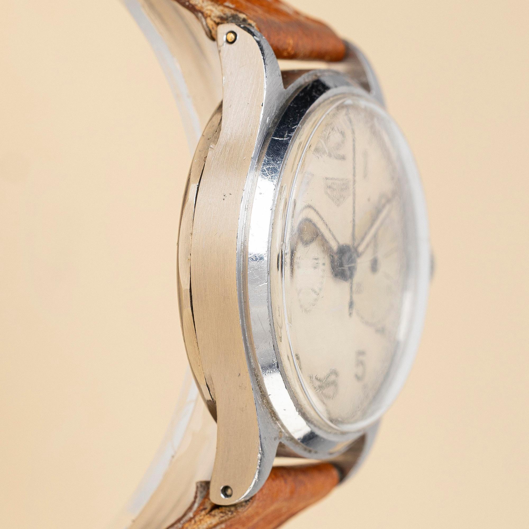 Heuer, "Big Eyes", "Radium", ca 1945.