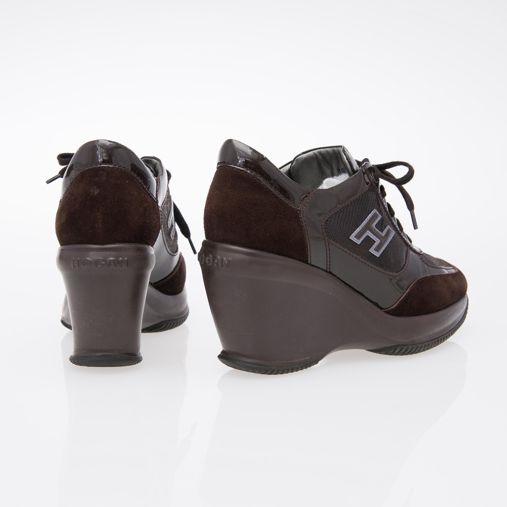 A Pair of HOGAN High Heel Sneakers size 38. Bukowskis