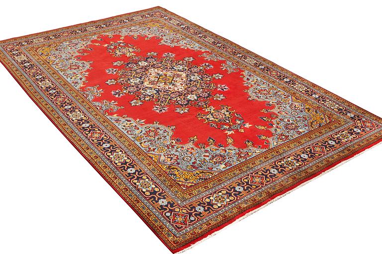 A carpet, Golpaygan, c. 333 x 214 cm.