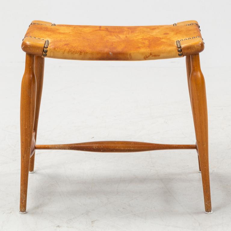 Josef Frank, a model 967 stool, Firma Svenskt Tenn.