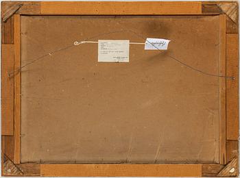 ÉMILE BERNARD, oil on paper panel, signed Émile Bernard.