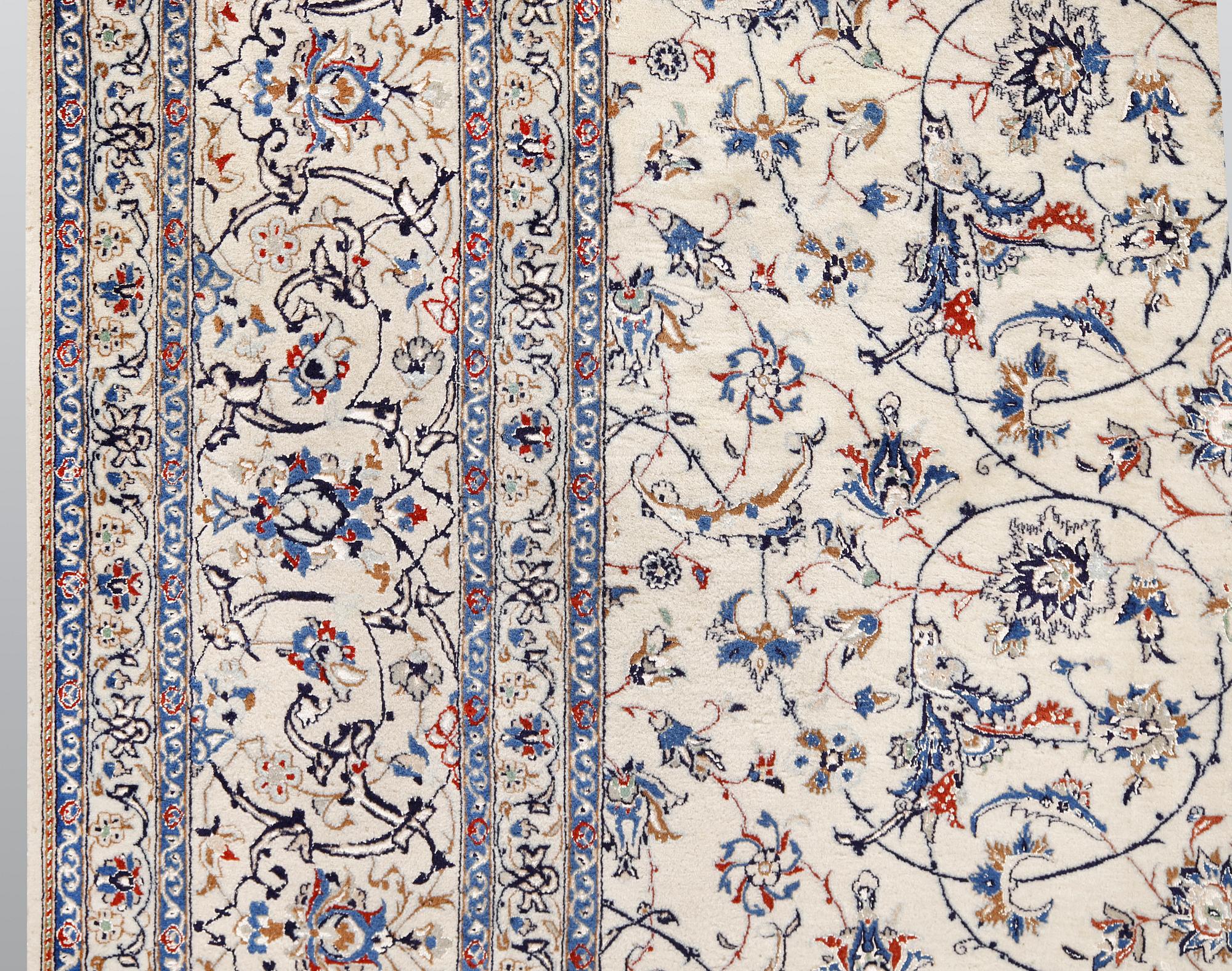 Matta, Nain Part Silk, S.K 4LAA, 350 x 255 cm.