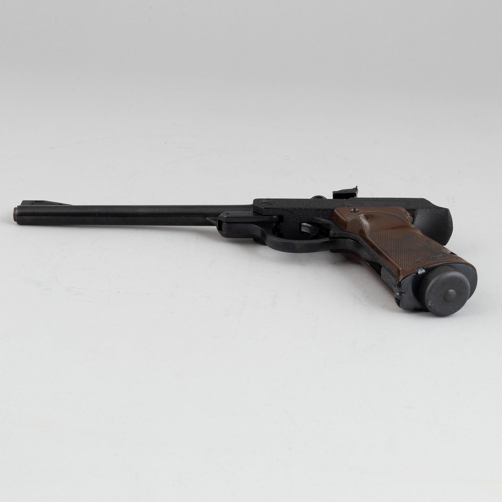 A Walther LP 53 air pistol, second half of the 20th Century.