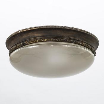 ELIEL SAARINEN OCH EINO SCHRODERUS, A 1918 ceiling light for Taidetakomo Koru Ltd, Helsinki.