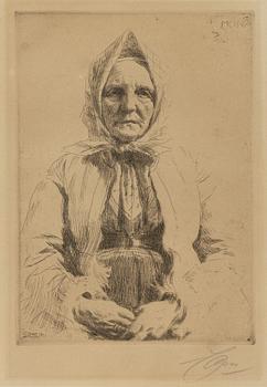 Anders Zorn, "Mona".