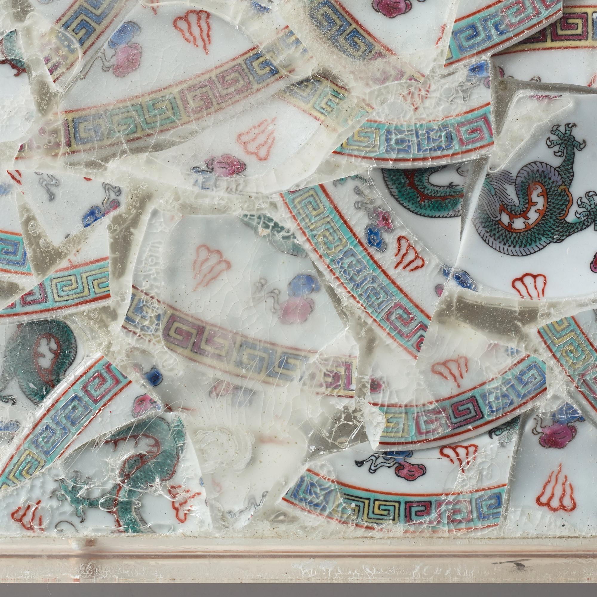 Arman (Armand Pierre Fernandez), ”Accumulation brisée”/”Chinese Marmelade”.