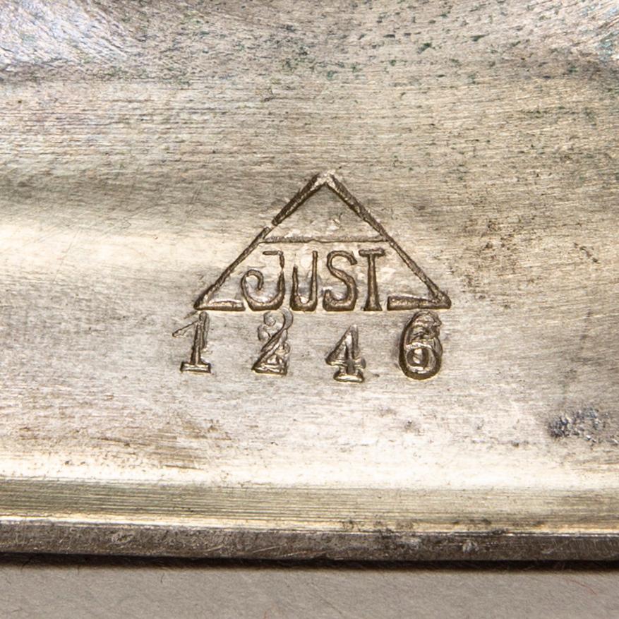 Just Andersen, a pewter candelabra first half of the 20th century.