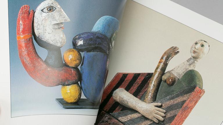 ROGER CAPRON, skulptur, keramik, signerad.