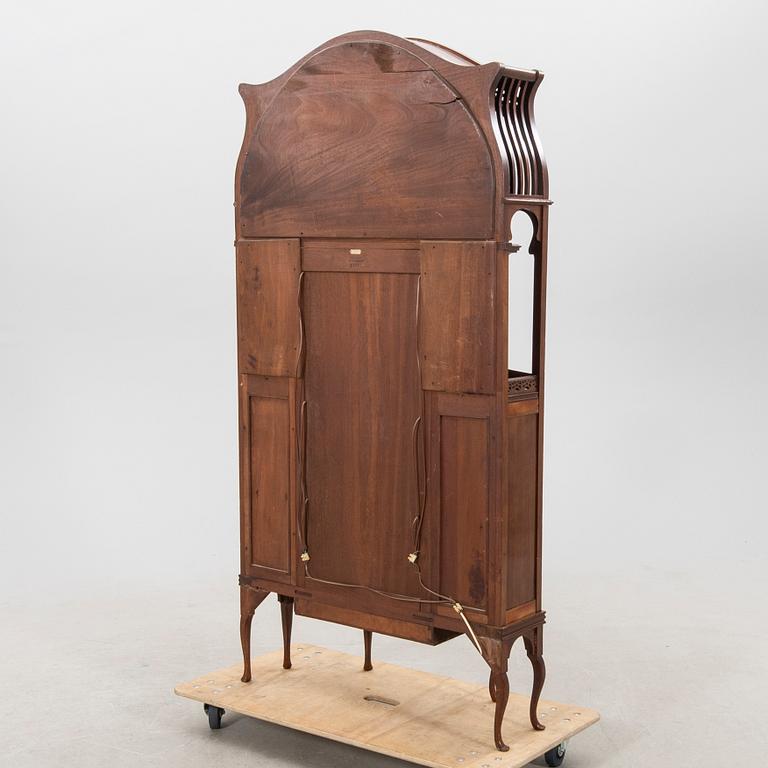 An early 1900s Art Nouveau display cabinet H pander & Zonen Netherlands.