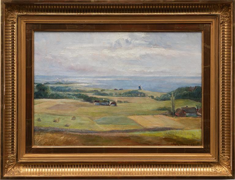 Gustaf Rydberg, Coastal Landscape, Skåne.