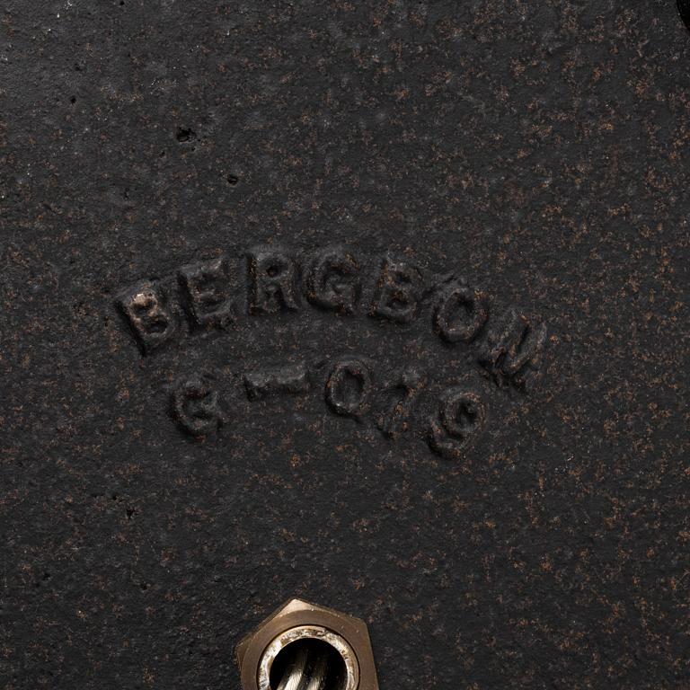 A model 'G-019' brass floor light, Bergboms.