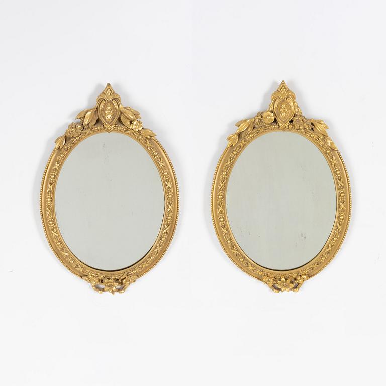 A pair of mirror, second half of the 19th century.