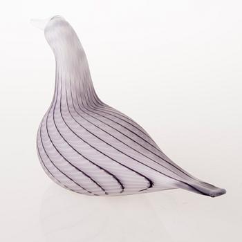 OIVA TOIKKA, GLASS BIRD, signed Oiva Toikka Nuutajärvi, numbered 371/750.