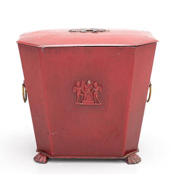 Coal scuttle, England, 19th century.