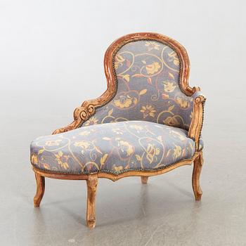 Schäslong Sydostasien Louis XV-stil 1900-talets början.