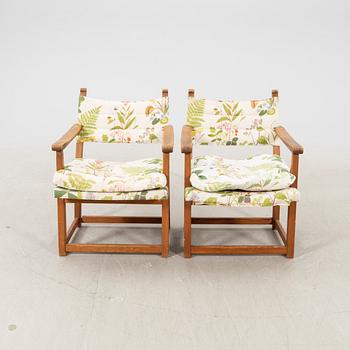 Carl Malmsten, Fåtöljer 1 par, "Hängsits" formgiven 1947.