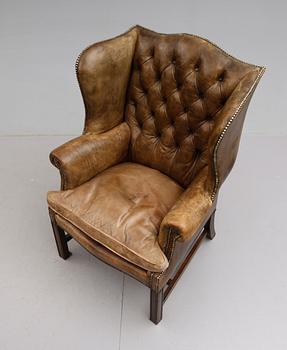 ÖRONLAPPSFÅTÖLJ, England, 1900-talets andra hälft.