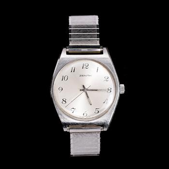ARMBANDSUR, stål, Zenith.