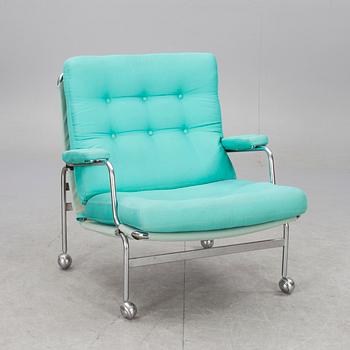 FÅTÖLJ. "Karin". Bruno Mathson för Dux.