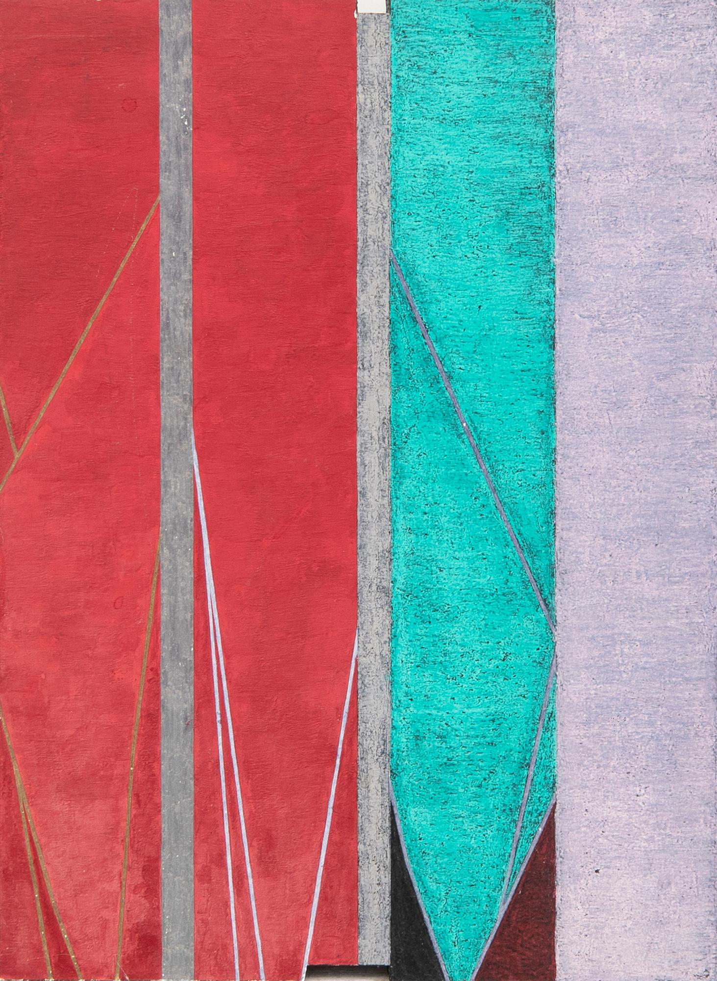 Ilkka Pärn, mixed media on board, signed and dated.