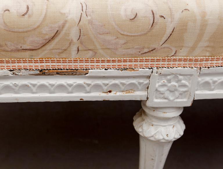 SOFFA, gustaviansk, 1700-talets andra hälft.