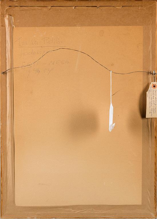 TUULIKKI PIETILÄ, monotype and hand coloring, signed and dated 1950.