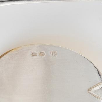 Joseph Rubin, bestickservisdelar, 9 st, silver, Tallinn, Estland, 1922-1939.